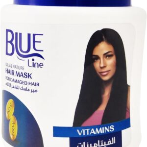 بلسم  فيتامينات للشعر التالف بلو لاين 1000مل