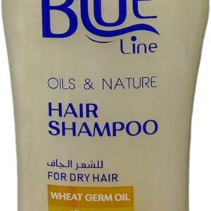 شامبو زيت جنين القمح للشعر الجاف بلو لاين 1000مل